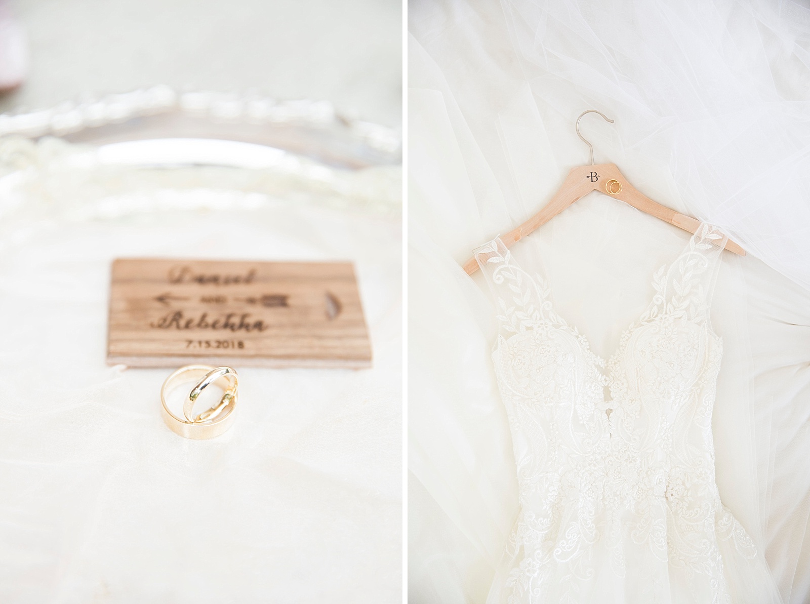bride's details photographed by Randi Michelle Photography