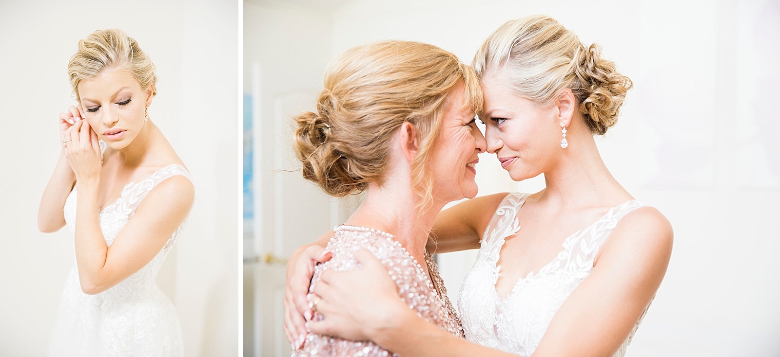 bride and family emotional on California wedding day with Randi Michelle Photography