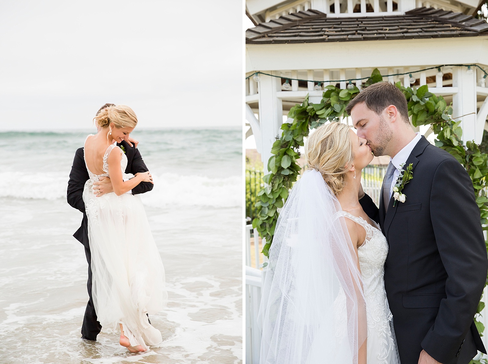 Huntington Beach wedding portraits with Randi Michelle Photography