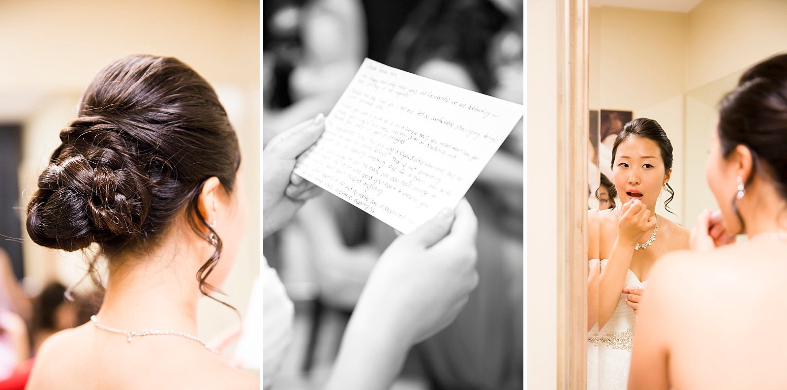 bride prepares for Falkner Winery wedding day photographed by CA wedding photographer Randi Michelle Photography