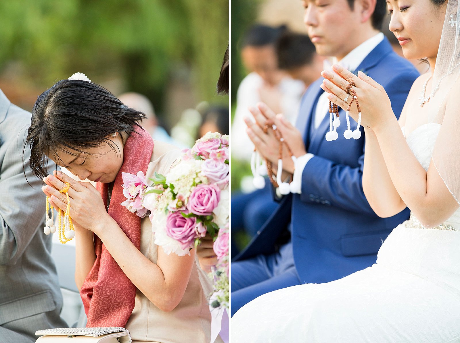 Randi Michelle Photography photographs traditional Buddhist wedding ceremony traditions