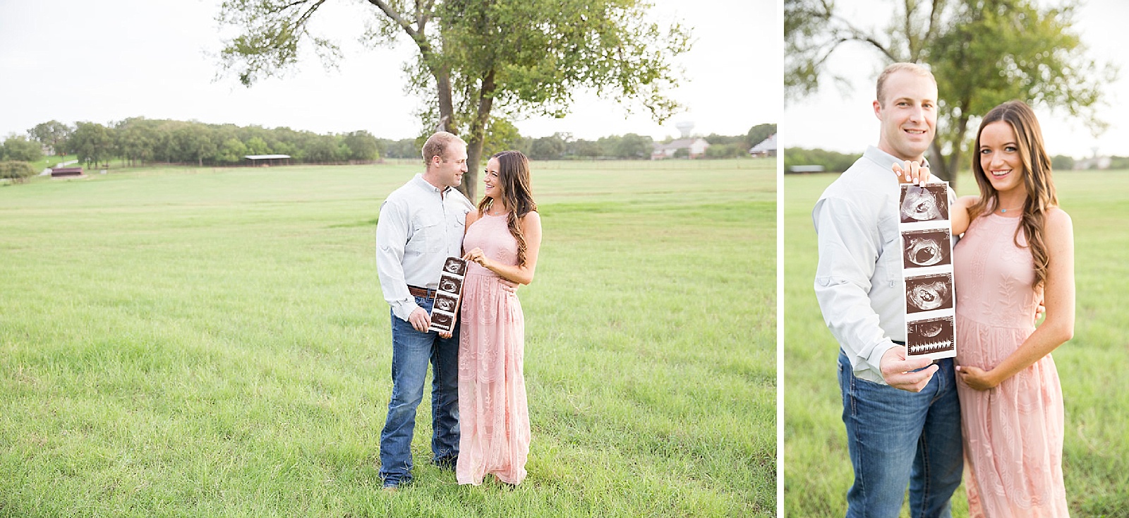 Randi Michelle Photography helps couple announce maternity portraits