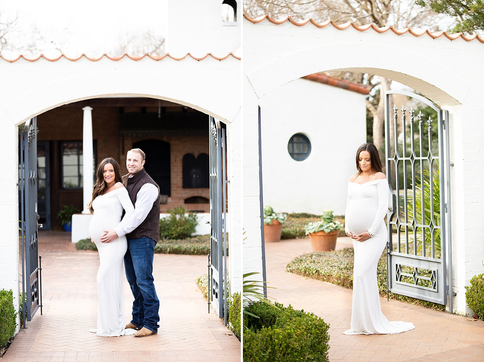 Texas maternity session at Dallas Arboretum with Randi Michelle Photography