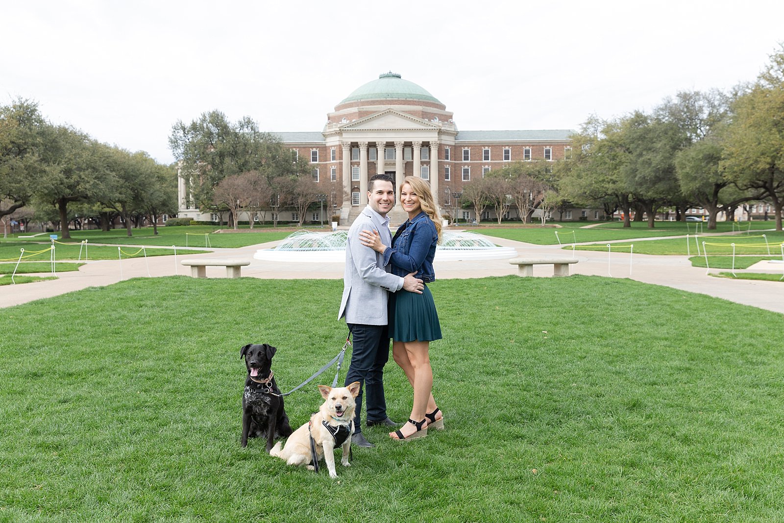 Engagement session with Dallas TX wedding photographer Randi Michelle Photography