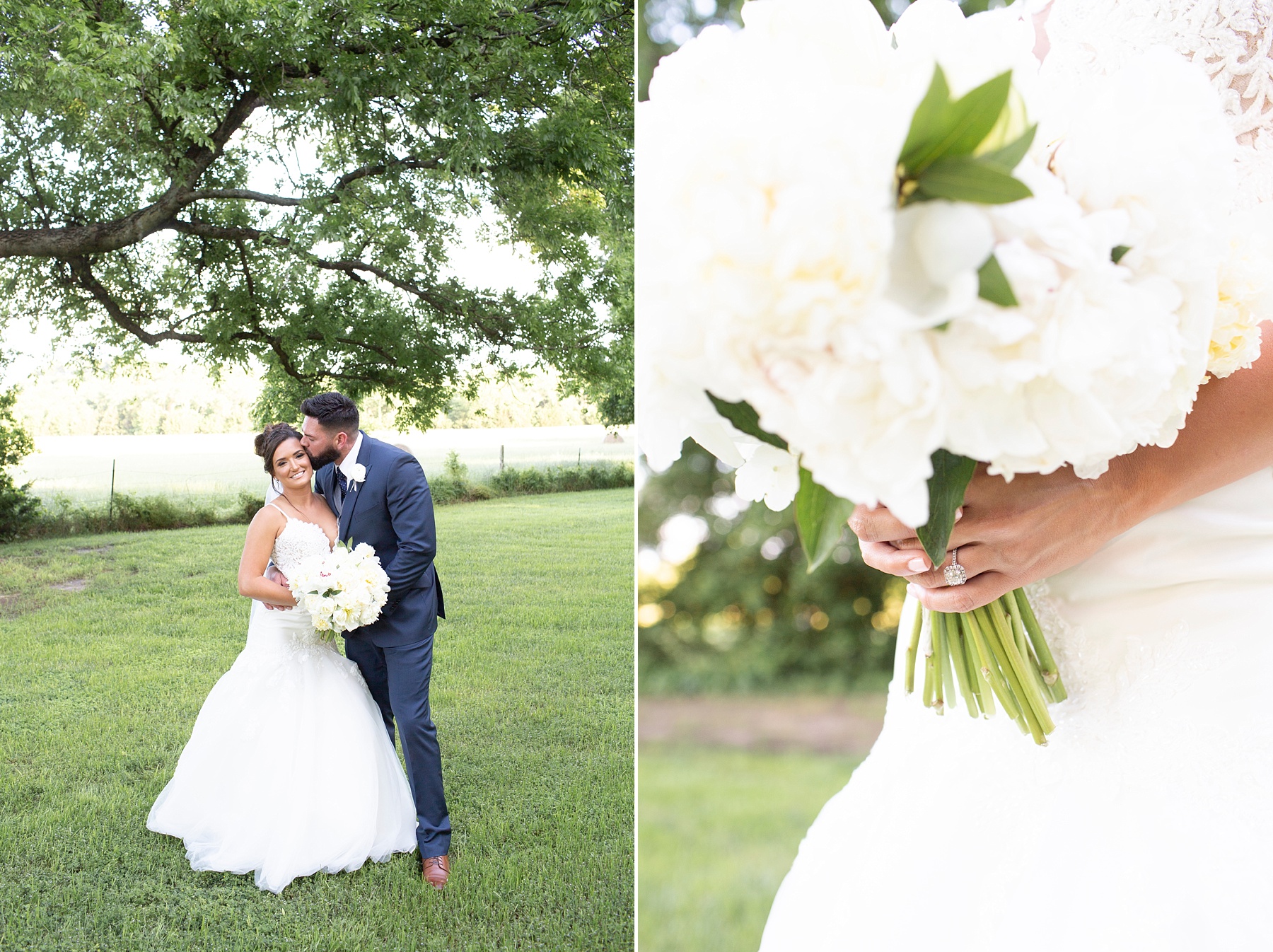 wedding portraits at the Brooks at Weatherford photographed by Randi Michelle