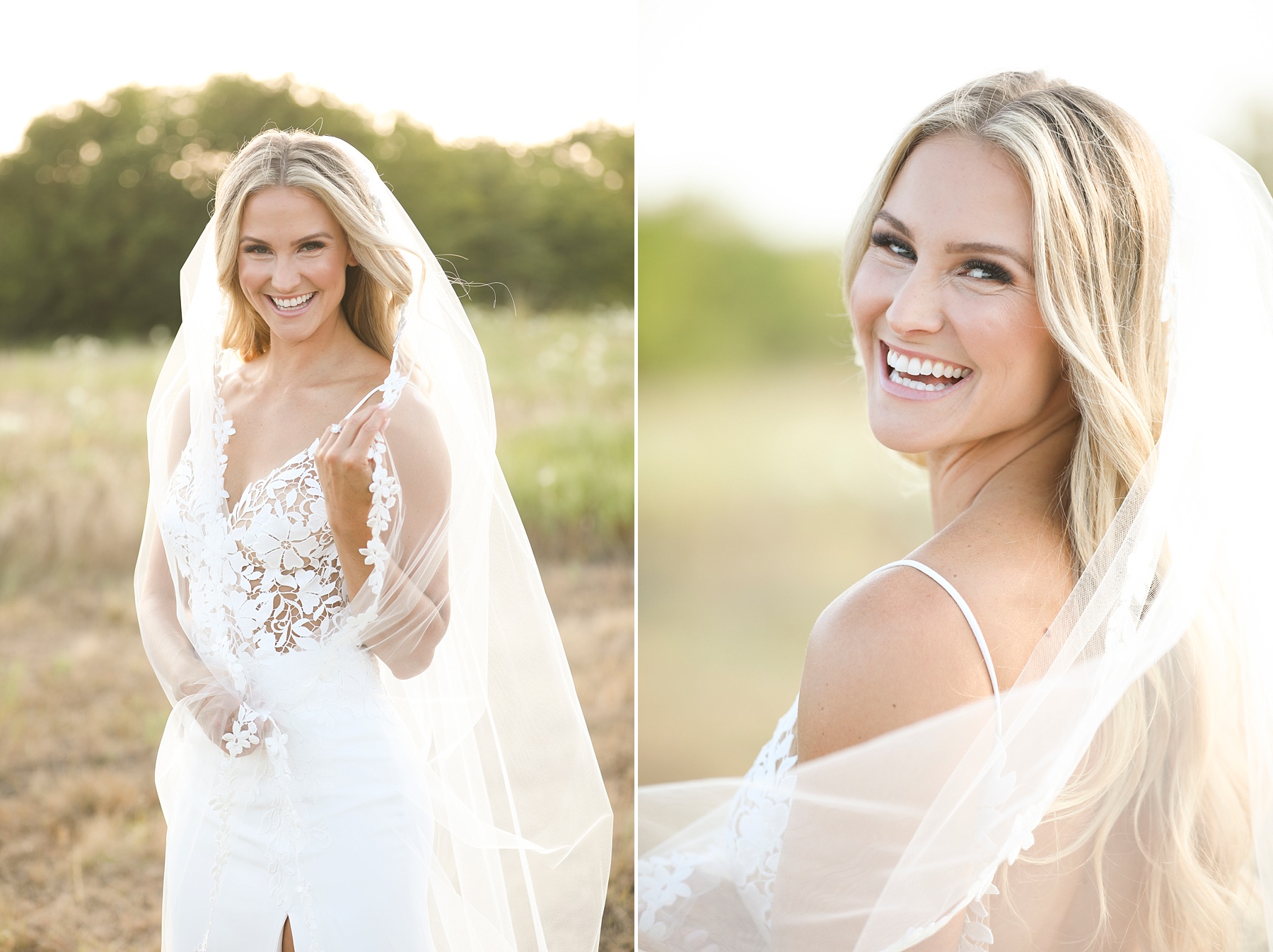 summer bridal portraits at the Nest at Ruth Farms with photographed by Randi Michelle