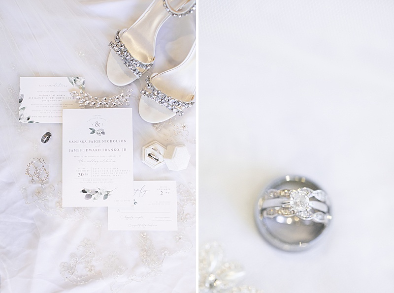 Texas wedding details photographed by Randi Michelle