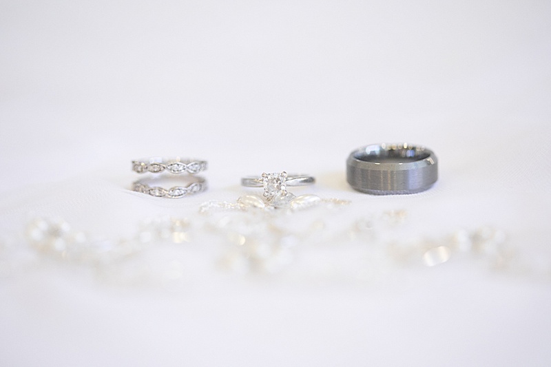 wedding rings for Texas wedding photographed by Randi Michelle