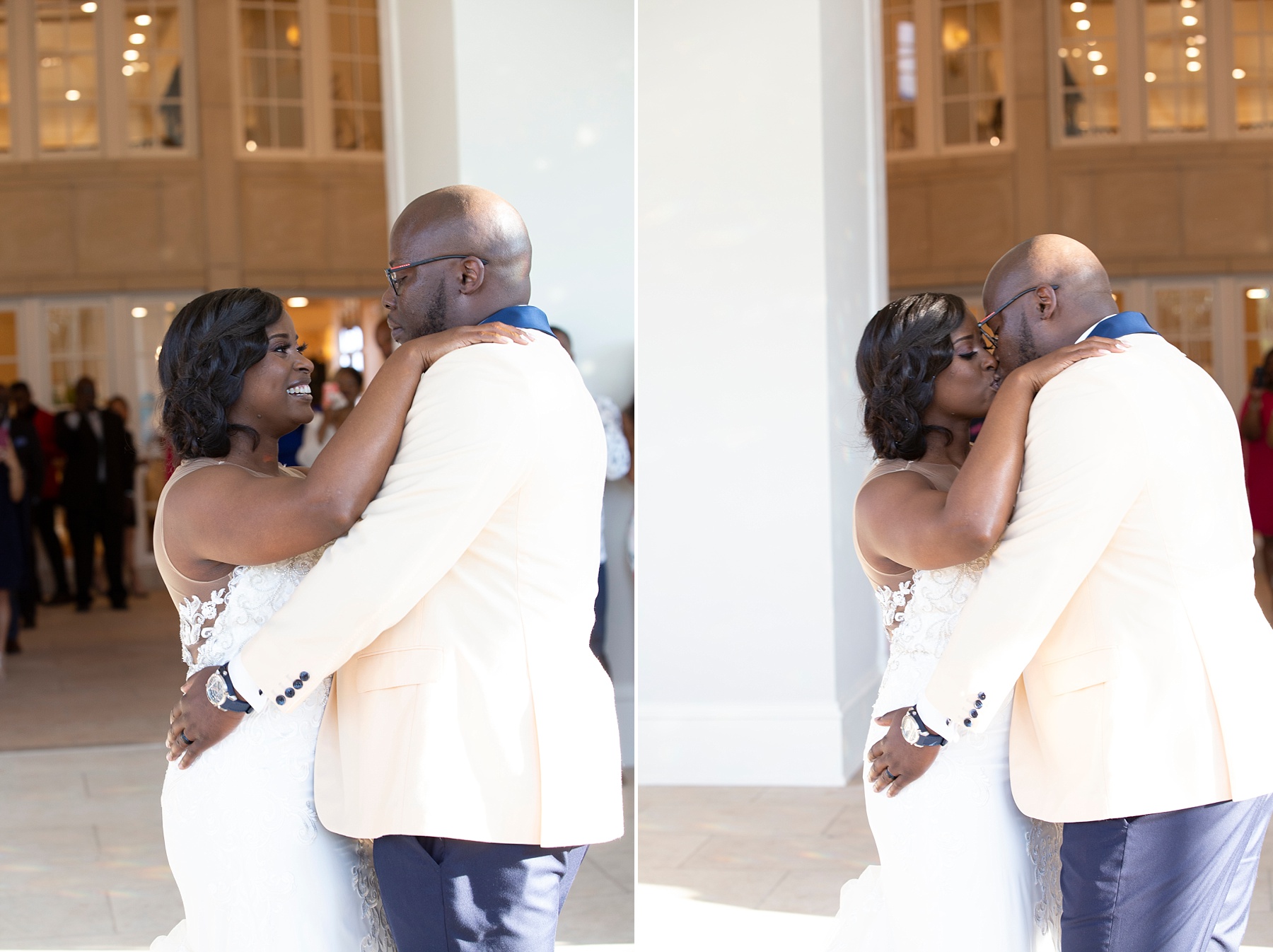 bride and groom's first dance at The Olana with Randi Michelle Weddings