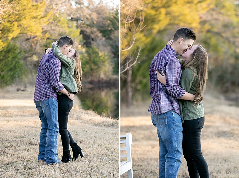Collinsville TX engagement photographed by Randi Michelle Weddings