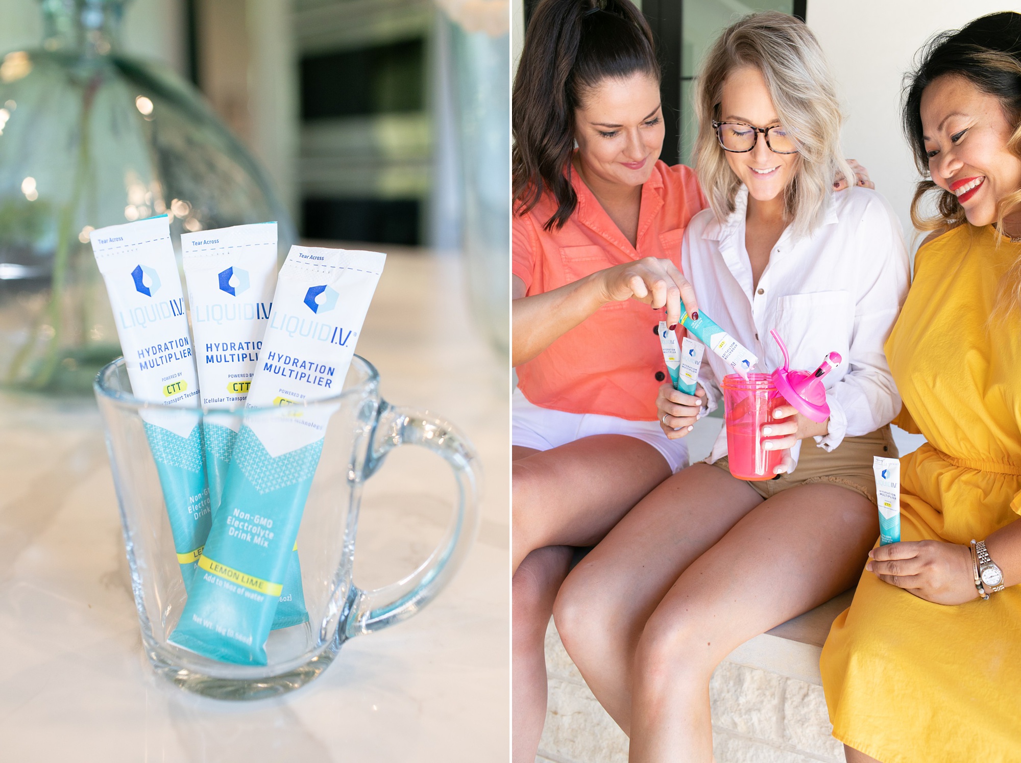 hydration packets for poolside drinks