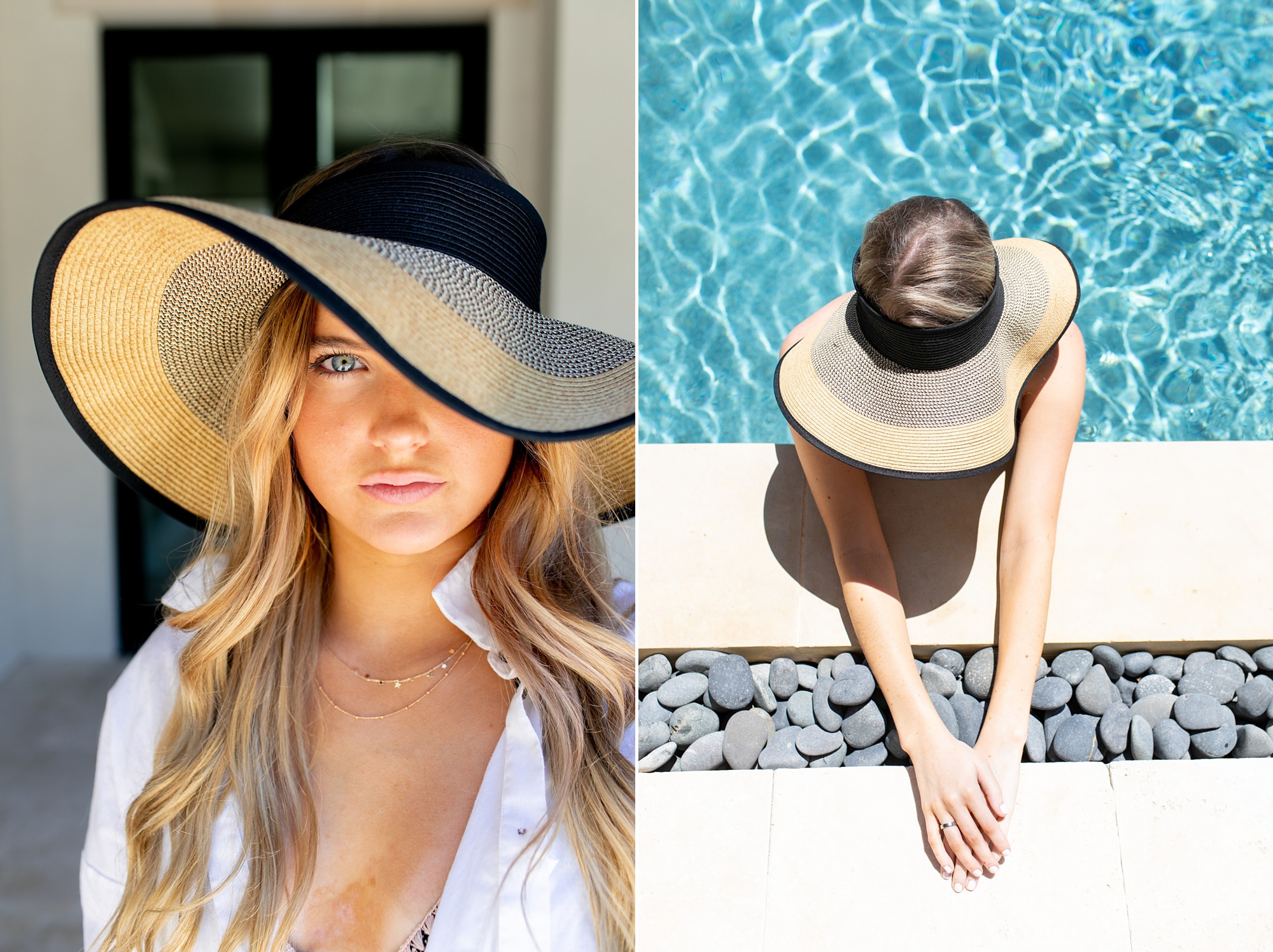 poolside Bochy's subscription box styled shoot